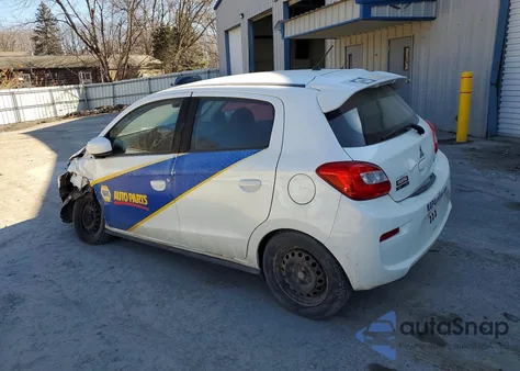 2019 Mitsubishi Mirage Es из США, поврежденный, VIN ML32A3HJ3KH009500